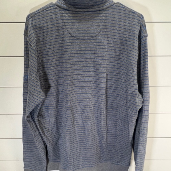 Johnnie-O Quarter-Zip Pullover, Size Large, Silo Ridge - Picture 5 of 10